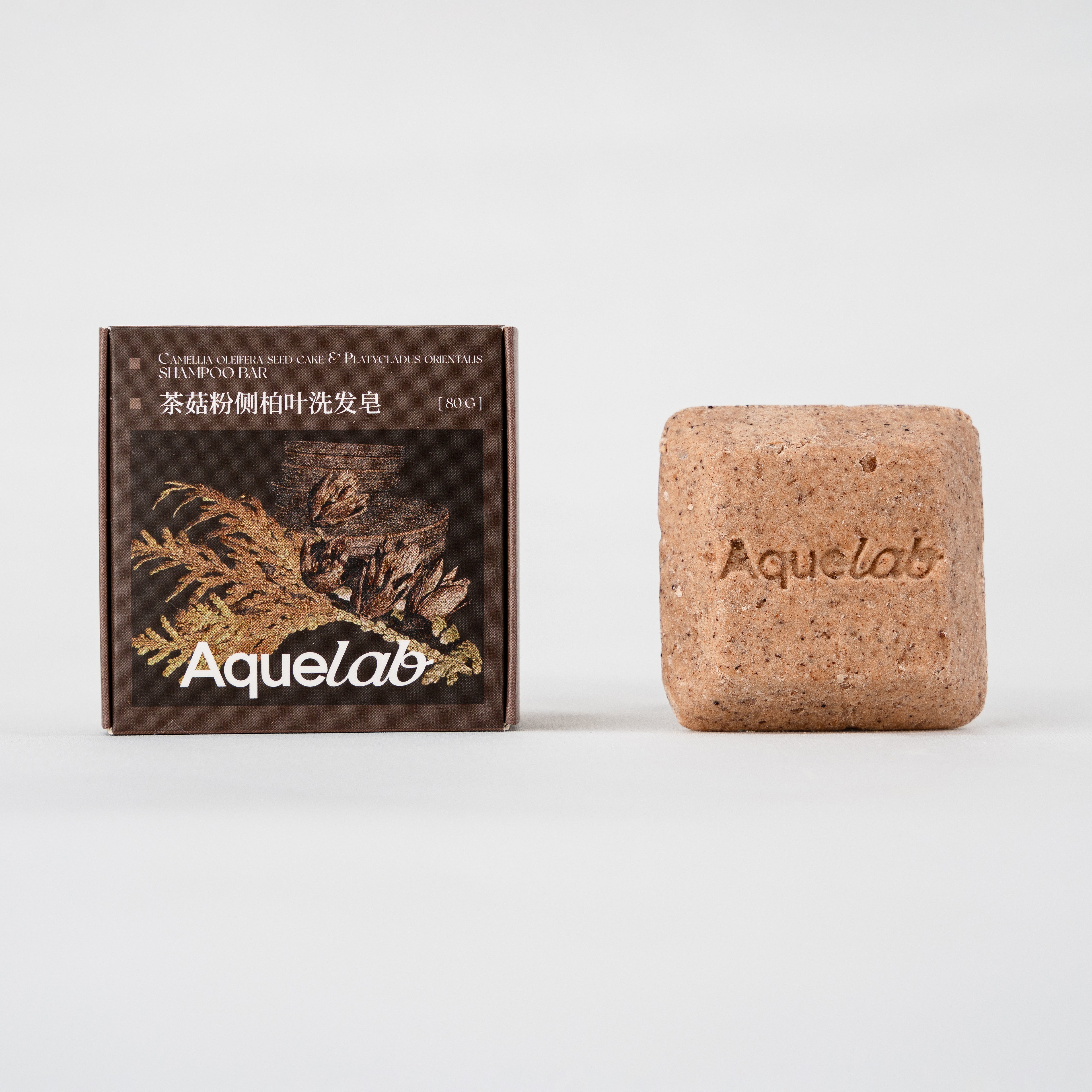 CAMELLA OLEIFERA SEED CAKE & PLATYCLADUS ORIENTALIS SHMPOO BAR