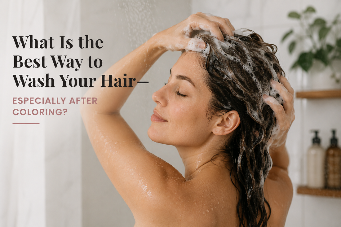 What's the Best Way to Wash Your Hair—Especially After Dyeing It?