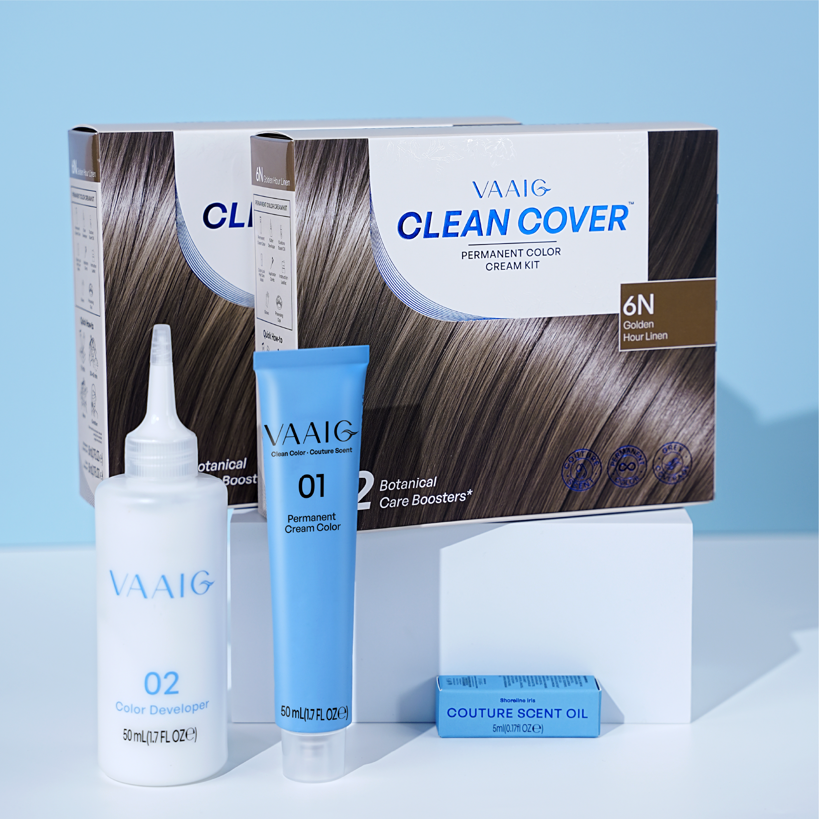 VAAIG Clean Cover 6N Golden Hour Linen（3 Boxes）