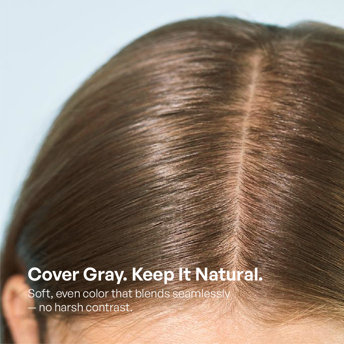Use VAAlG 6N Golden Hour Linen Salon to perfectly cover gray hair, revealing a soft, golden-linen shade.