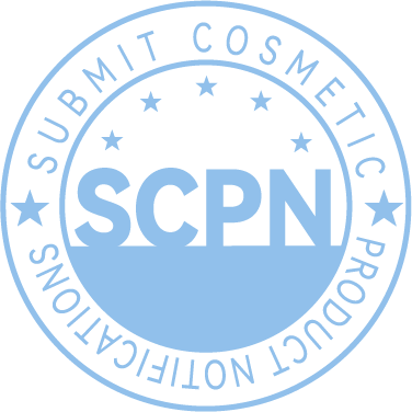 Official SCPN logo for our brand. Registered under EU cosmetic regulations for a safe, compliant European hair dye.