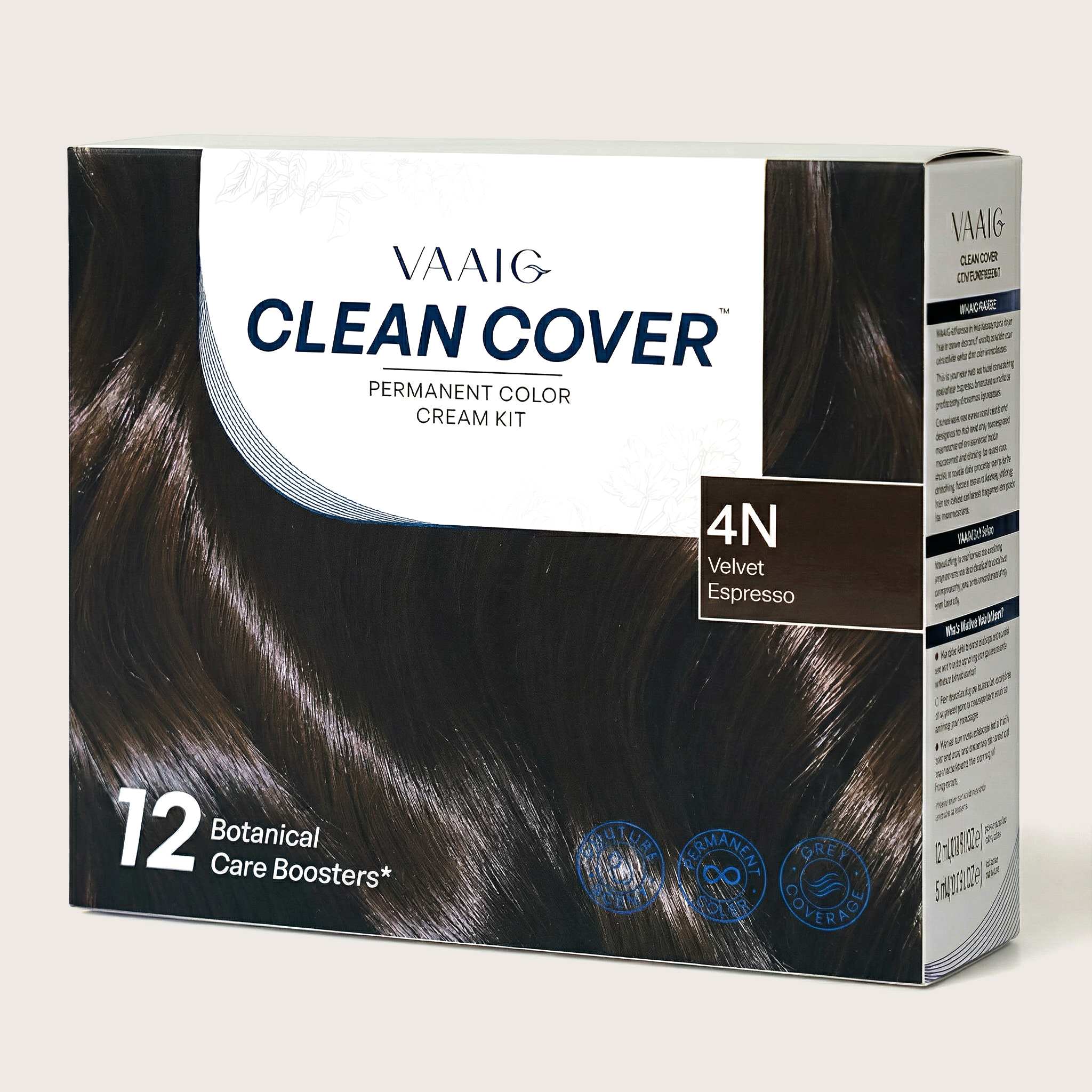 VAAIG Clean Cover 4N Velvet Espresso（3 Boxes）