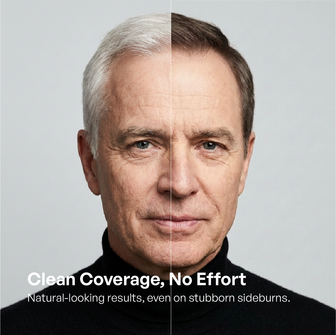 VAAlG Clean Cover 5N Cashmere Mocha: Natural-looking results, even on stubborn sideburns.