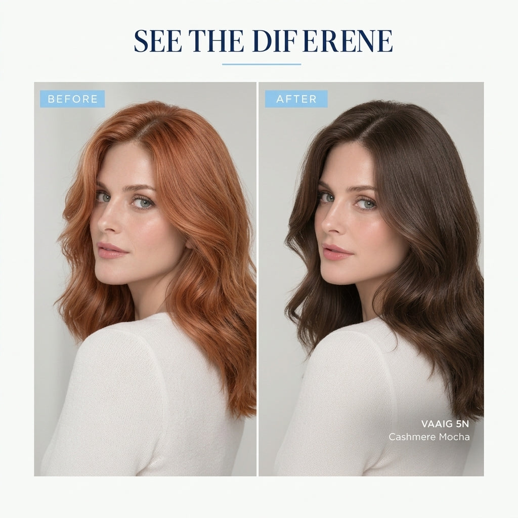 5N Medium Brown Ammonia-Free Permanent Hair Color
