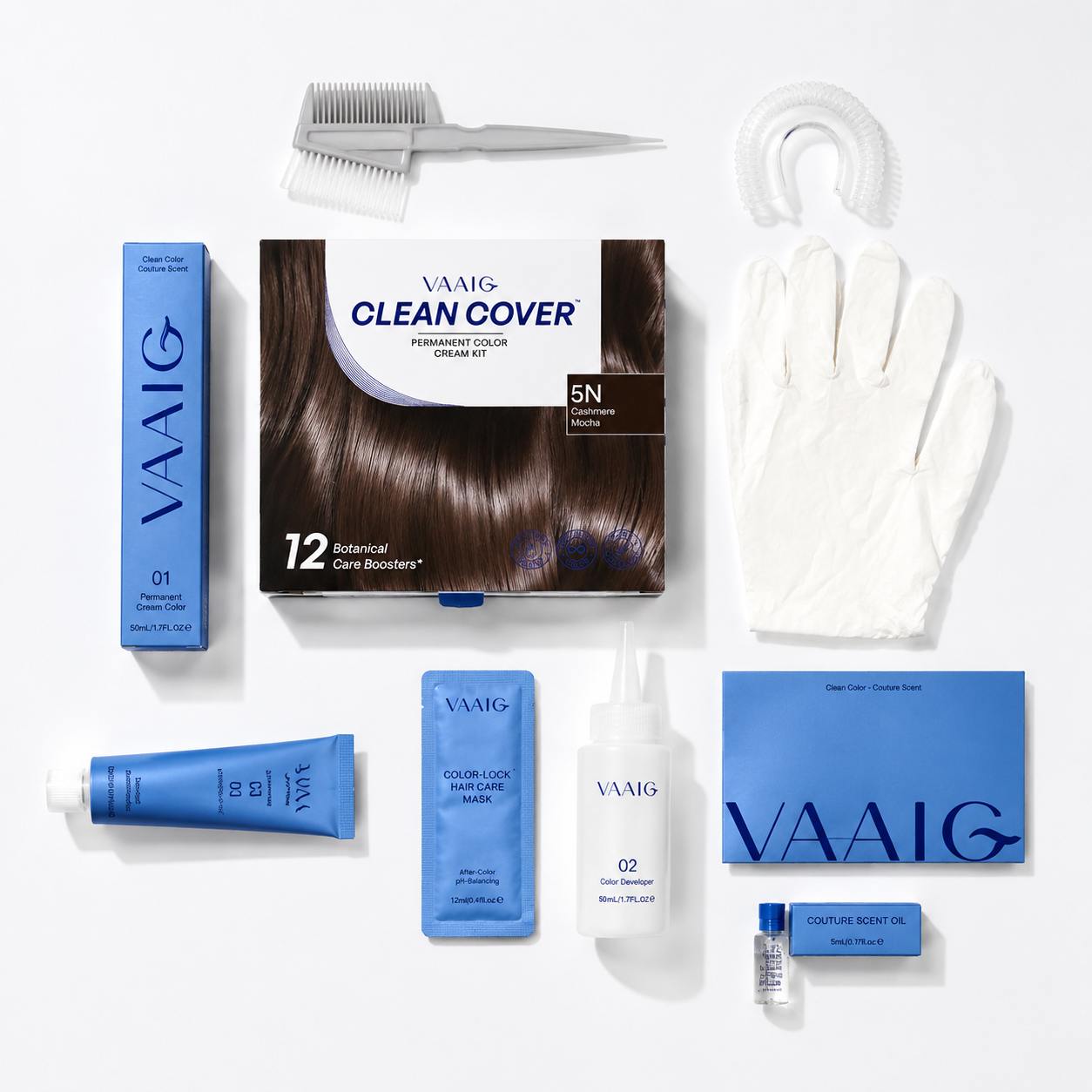 VAAIG 6N Light Brown | Ammonia-Free Permanent Hair Color （test）